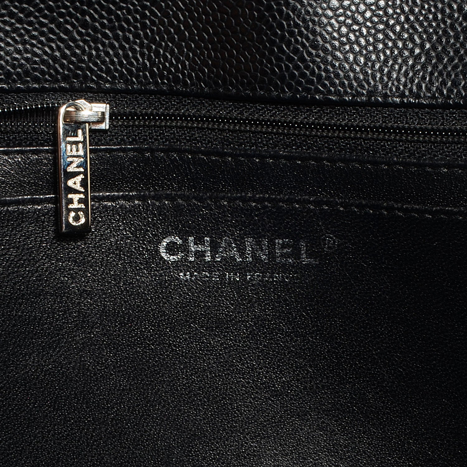 Chanel Caviar Jumbo Single Flap Black 7 of 9