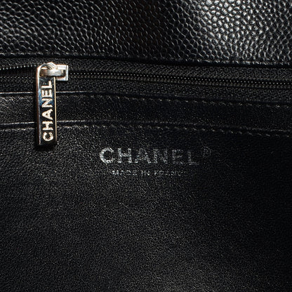 Chanel Caviar Jumbo Single Flap Black 7 of 9