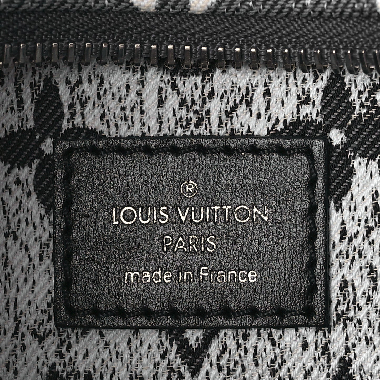 Monogram Jacquard Denim Loop Black