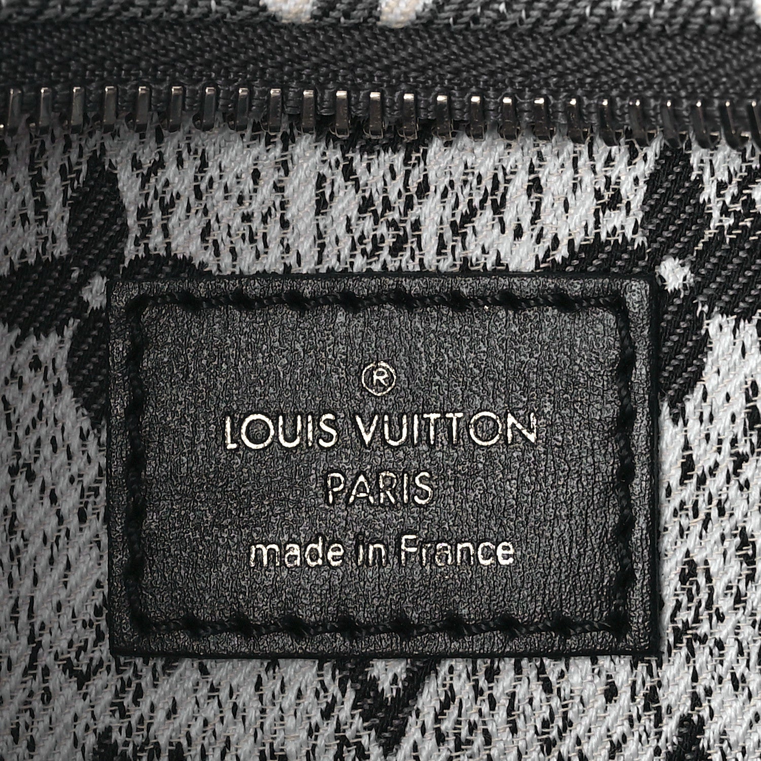 Louis Vuitton Monogram Jacquard Denim Loop Black 6 of 8