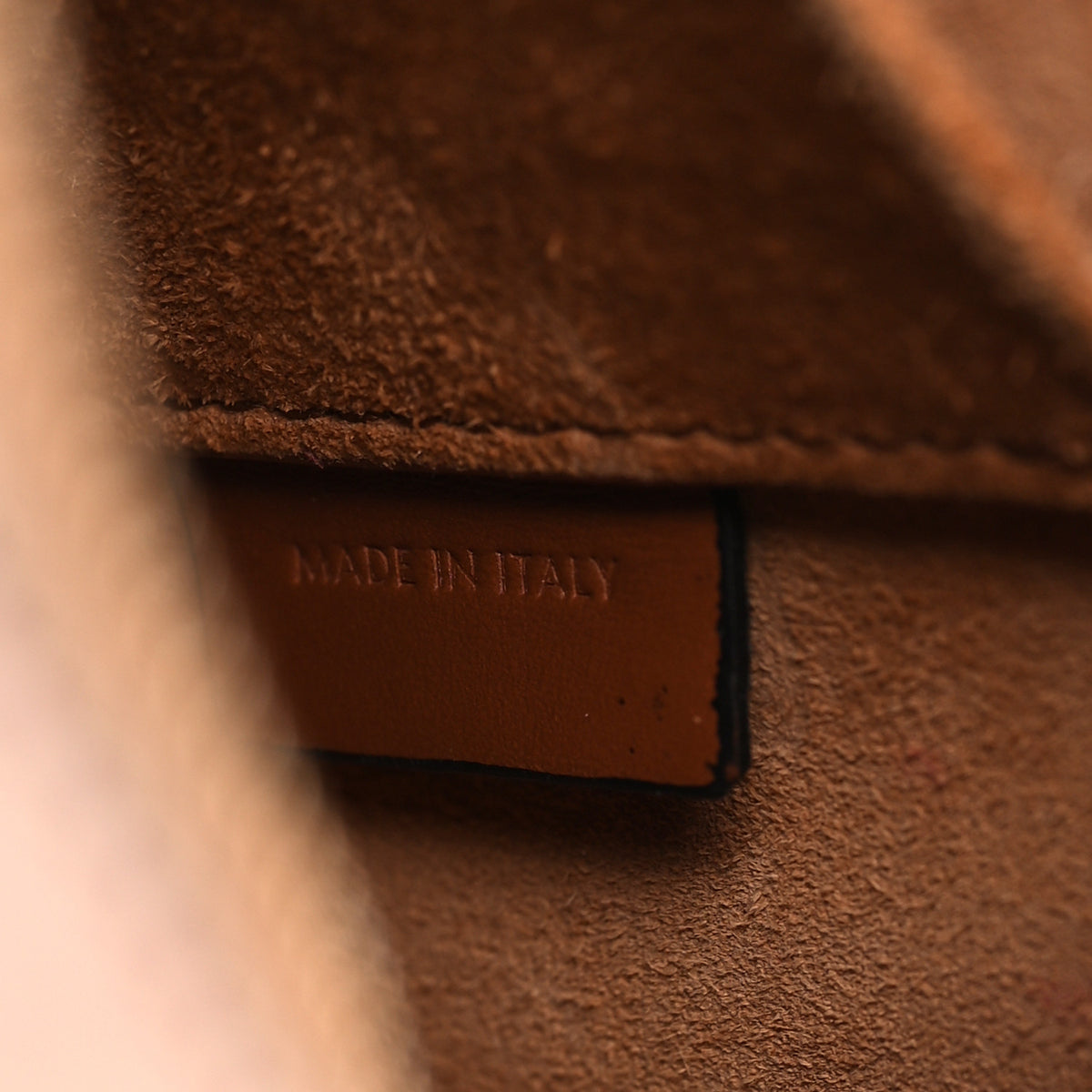 Smooth Calfskin Cuir Triomphe Oval Bag Tan