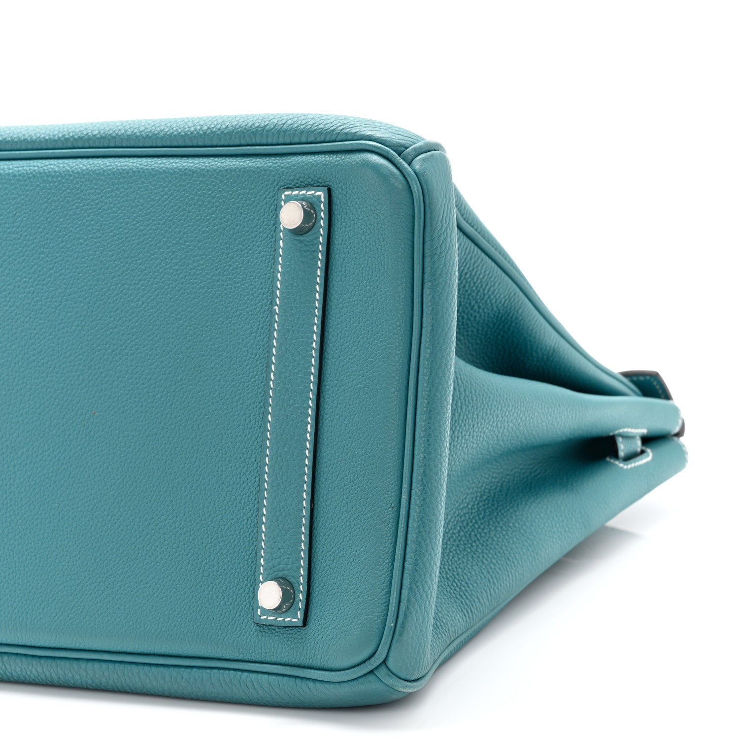 Hermes Togo Birkin 35 Blue Jean 10 of 12