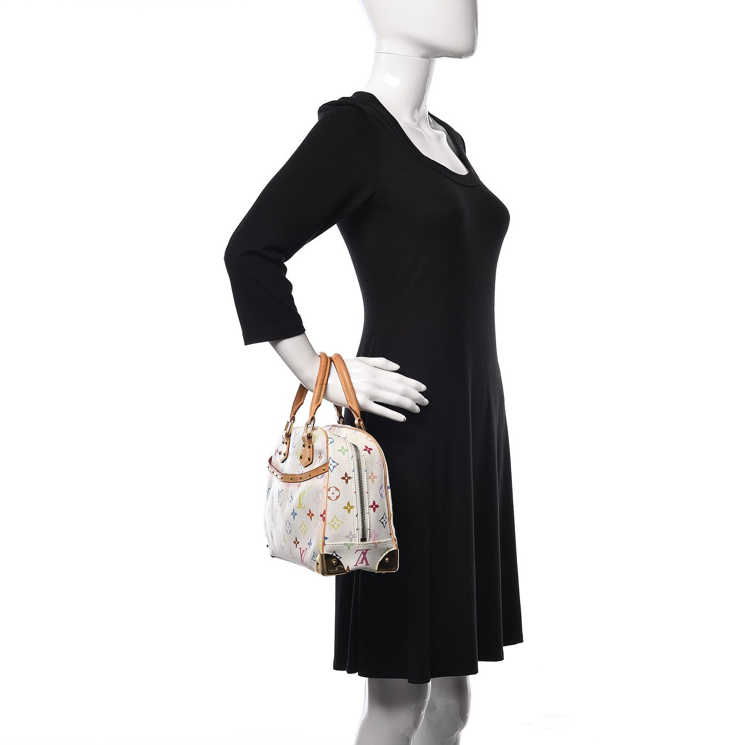 Louis Vuitton Monogram Multicolor Trouville White 2 of 21