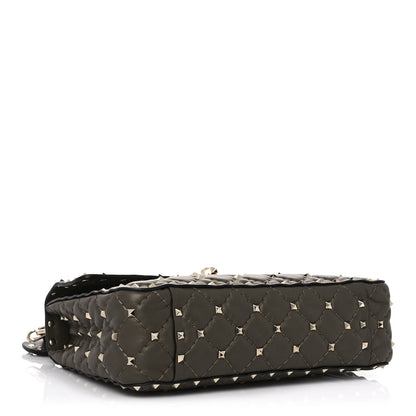 Valentino Garavani Nappa Medium Rockstud Spike Shoulder Bag Oasis 3 of 8