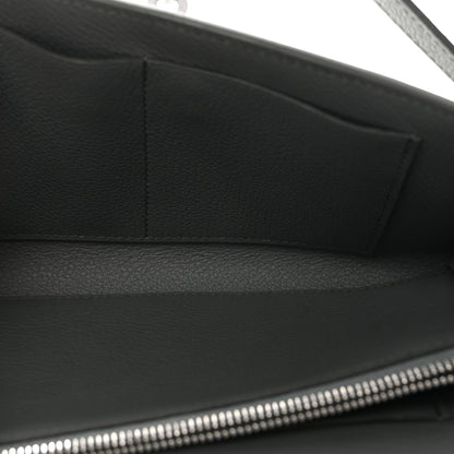 Hermes Evercolor Kelly Wallet To Go Vert Amande 5 of 10