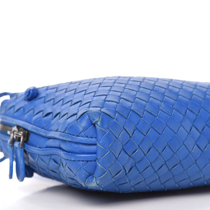 Bottega Veneta Nappa Intrecciato Pillow Crossbody Messenger Signal Blue 6 of 10