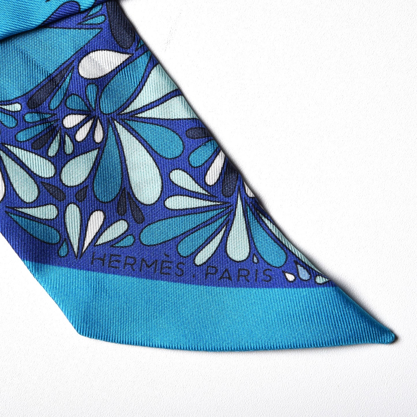 Silk Millefleurs du Mexique Twilly Canard Marine