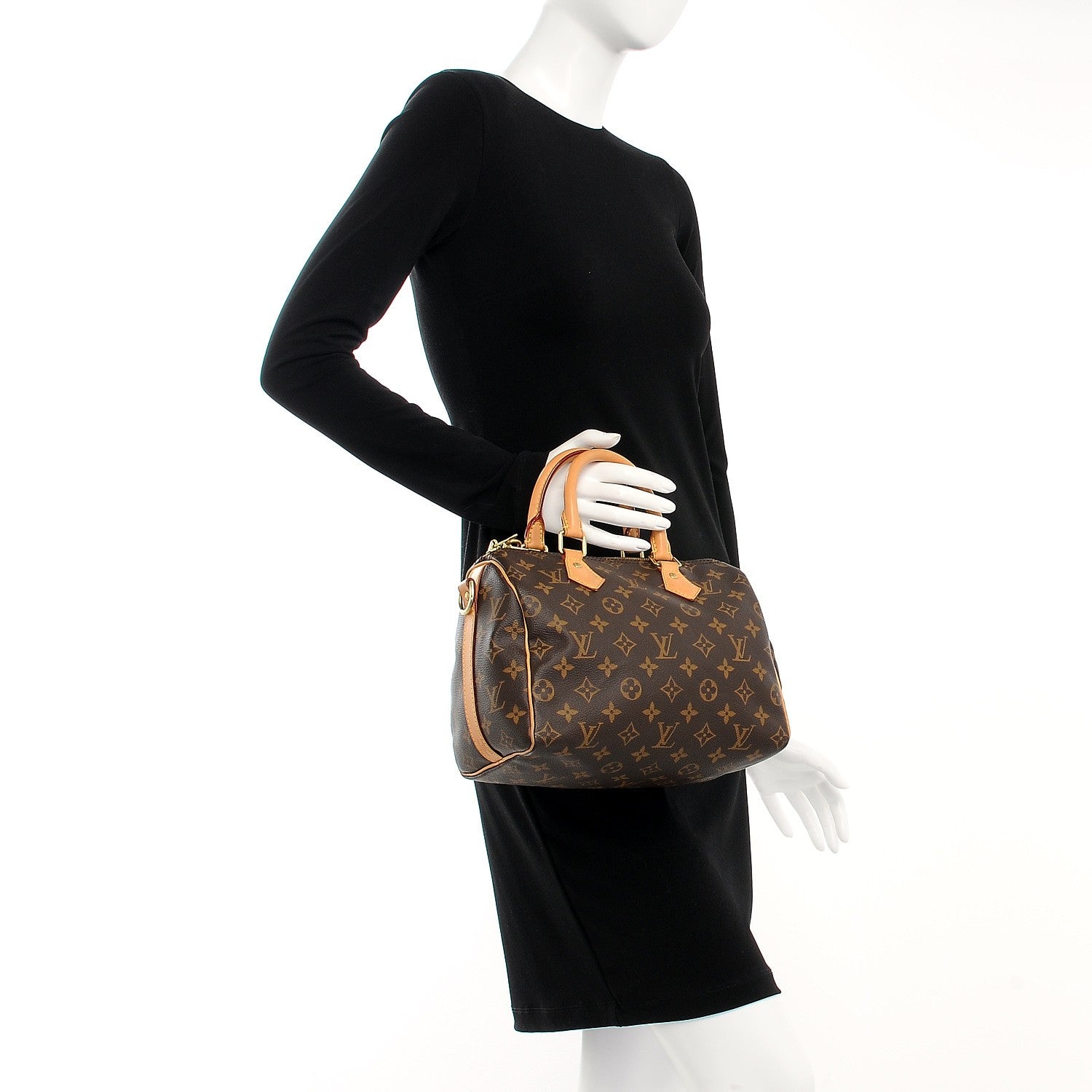 Louis Vuitton Monogram Speedy Bandouliere 25 3 of 10