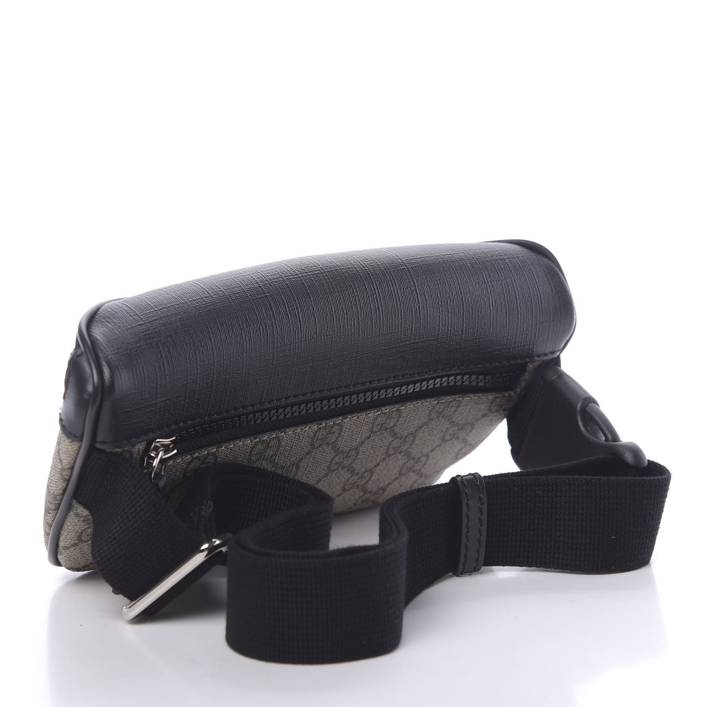 GG Supreme Monogram Belt Bag Black