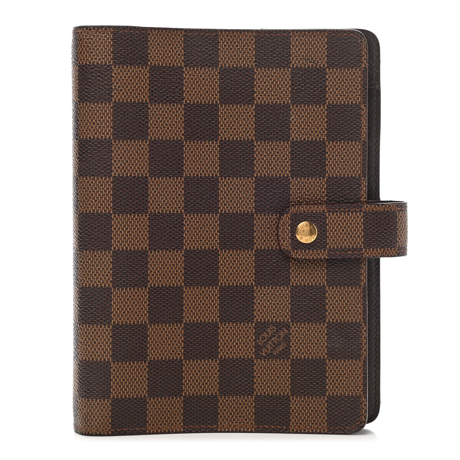 Louis Vuitton Damier Ebene Medium Ring Agenda Cover 1 of 9