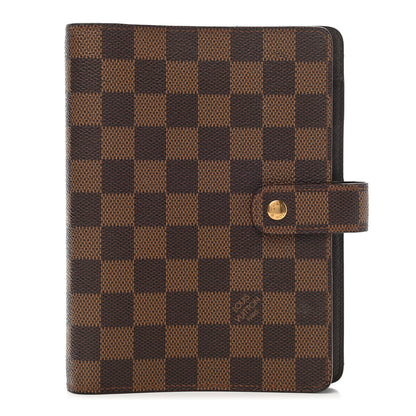 Louis Vuitton Damier Ebene Medium Ring Agenda Cover 1 of 9