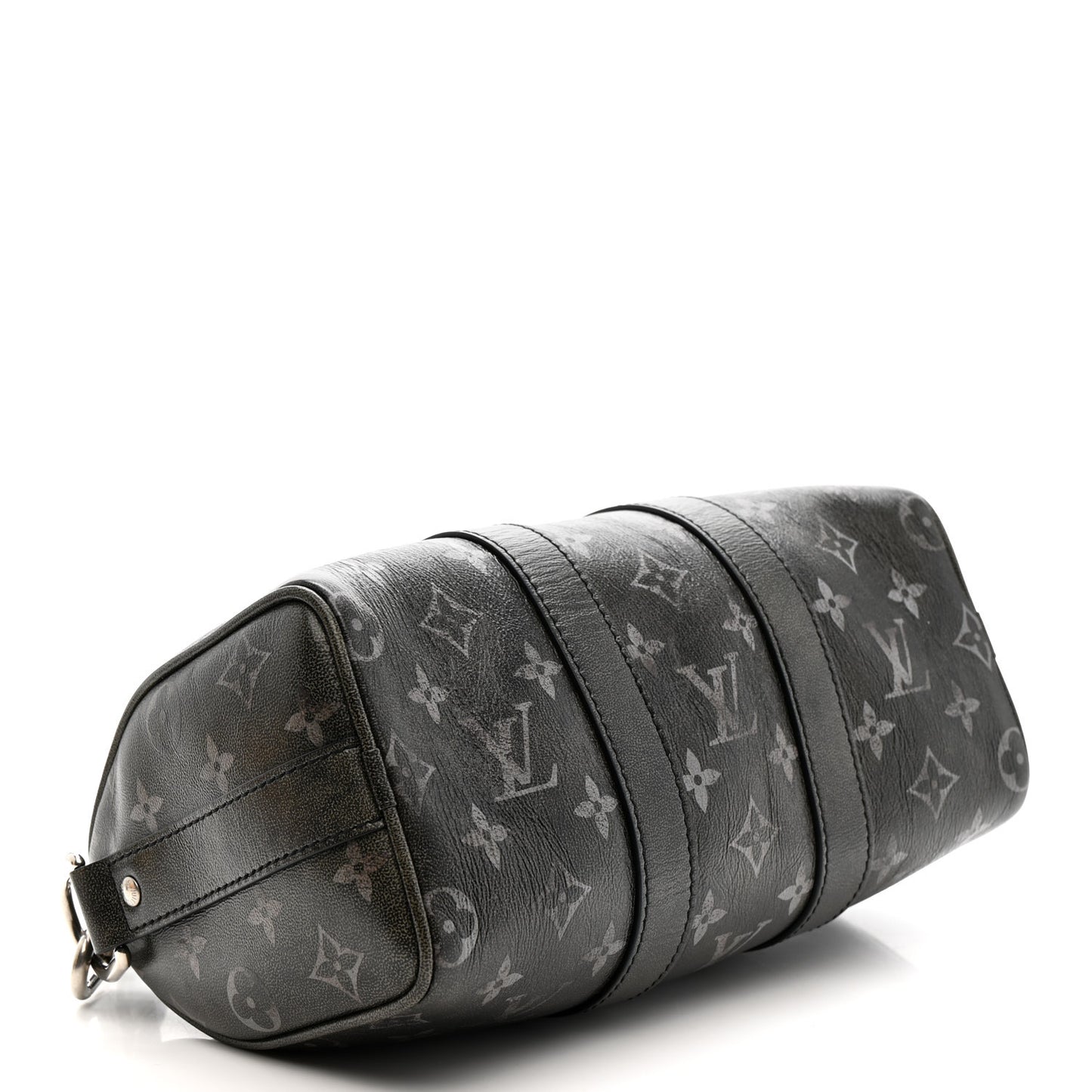Brushed Monogram Eclipse Keepall Bandouliere 25