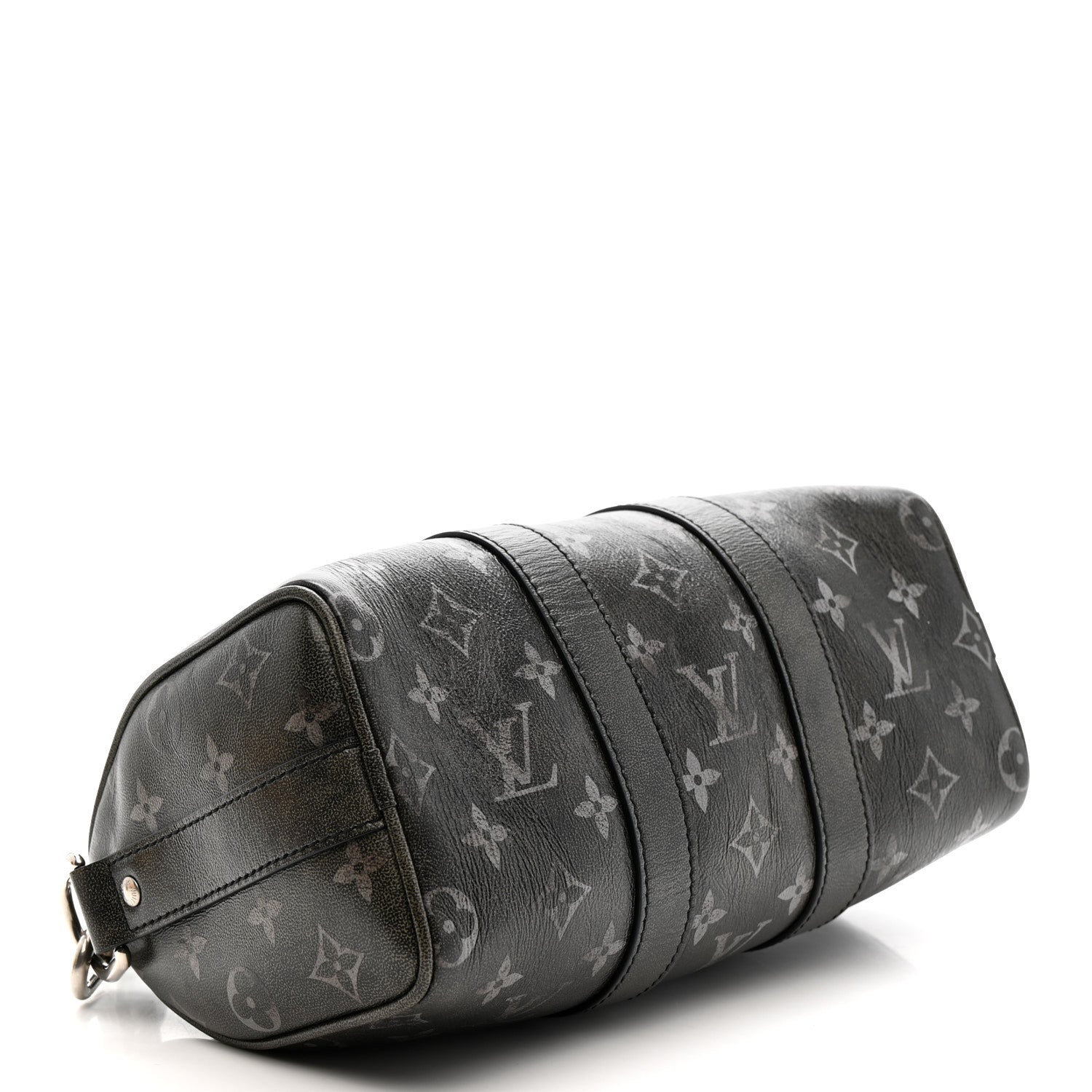 Louis Vuitton Brushed Monogram Eclipse Keepall Bandouliere 25 5 of 11