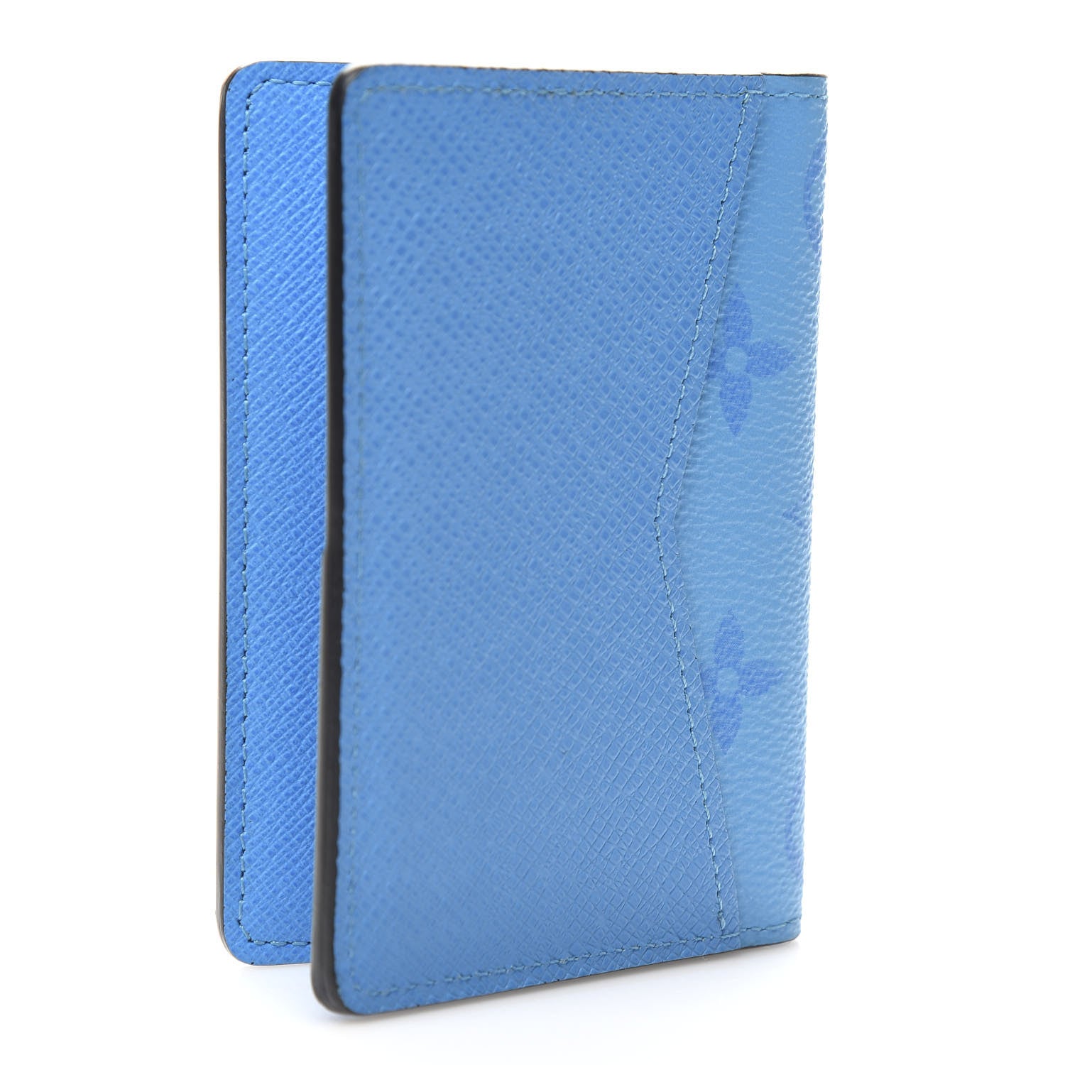 Louis Vuitton Taigarama Pocket Organizer NM Blue Lagoon 3 of 7