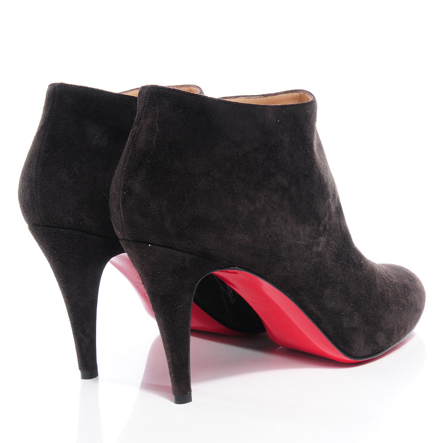 Veau Velours Belle 85 Ankle Boots 41 Ebene