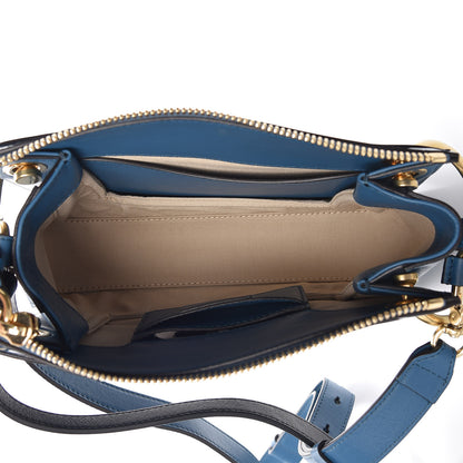 Chloe Glossy Lambskin Small Roy Bag Vinyl Blue 5 of 9