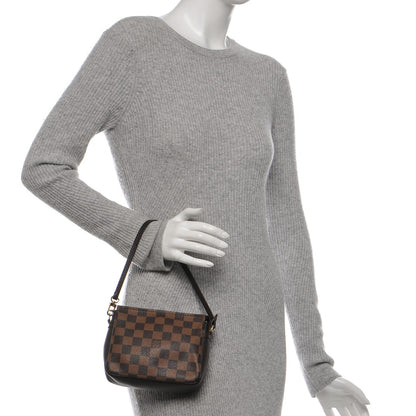 Louis Vuitton Damier Ebene Trousse Make Up Bag Pochette 2 of 6
