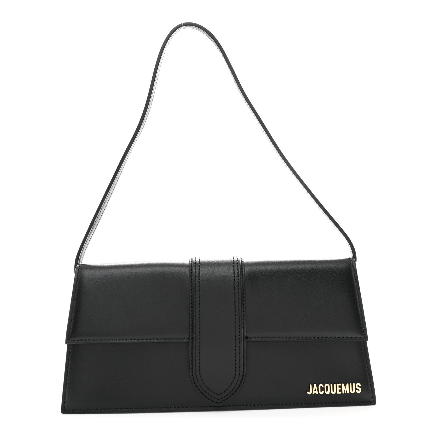 Jacquemus Smooth Calfskin Le Grand Bambino Long Black 1 of 9