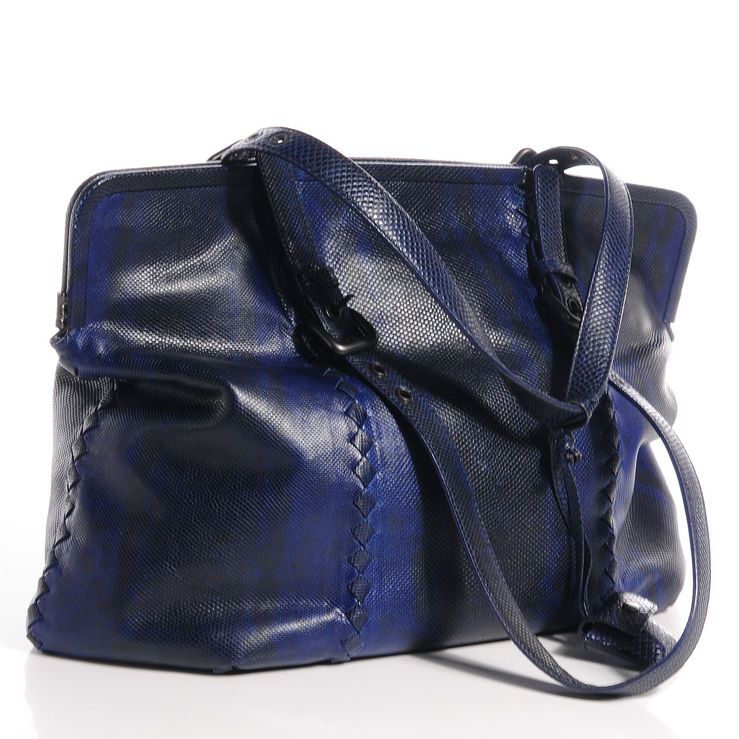 Bottega Veneta Karung Framed Bag Signal Blue 3 of 8