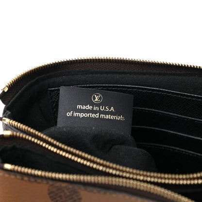 Louis Vuitton Reverse Monogram Giant Double Zip Pochette 6 of 10