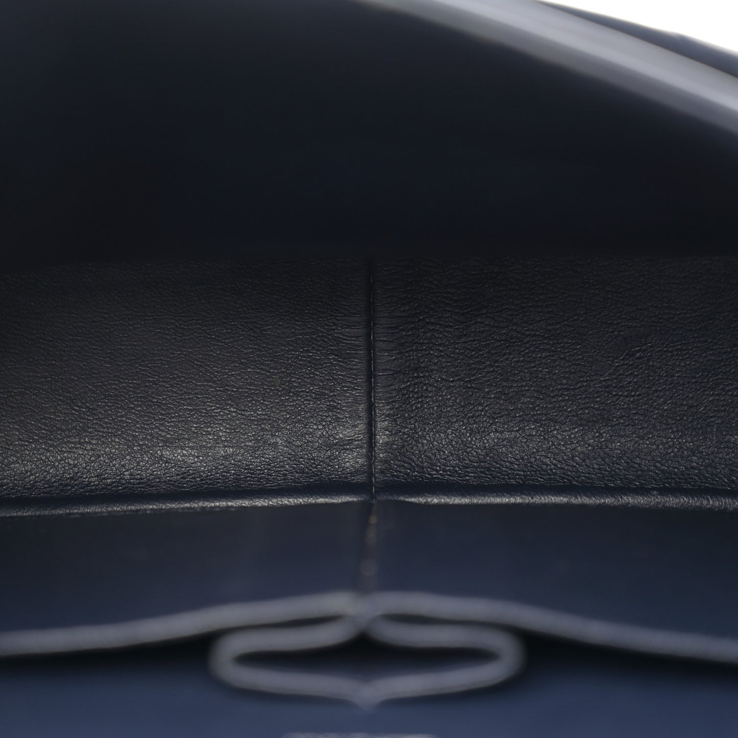 Aged Calfskin Quilted 2.55 Reissue 227 Flap Navy Blue