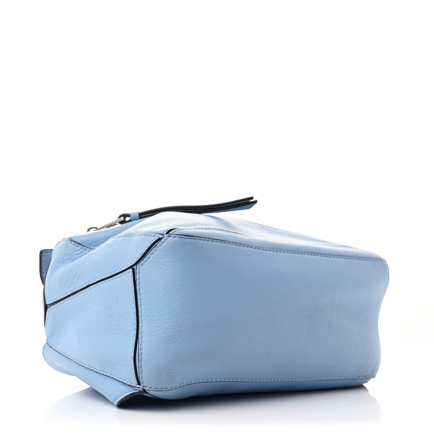 Loewe Calfskin Small Puzzle Bumbag Dusty Blue 4 of 10