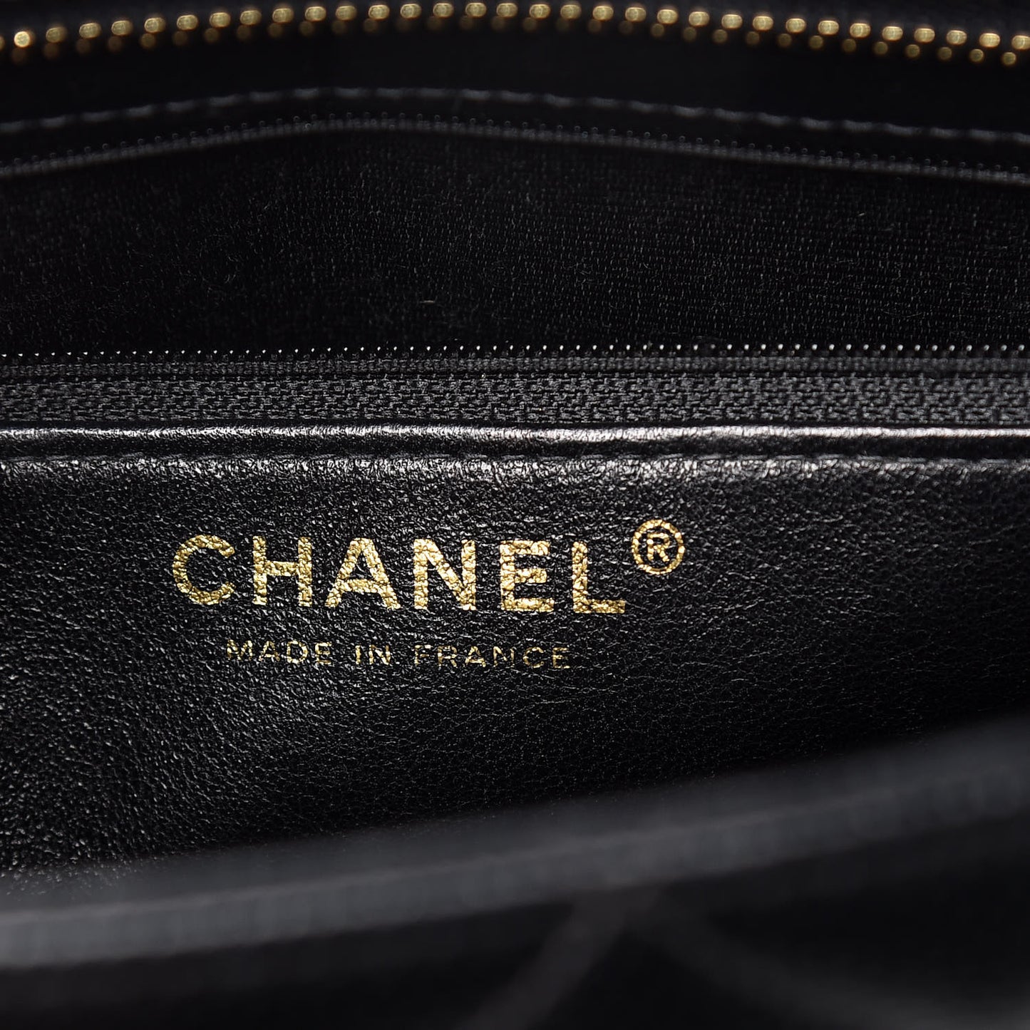 Caviar Quilted Medallion Tote Black