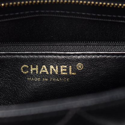 Chanel Caviar Quilted Medallion Tote Black 6 of 11