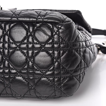 Christian Dior Lambskin Cannage New Lock Flap Black 11 of 11