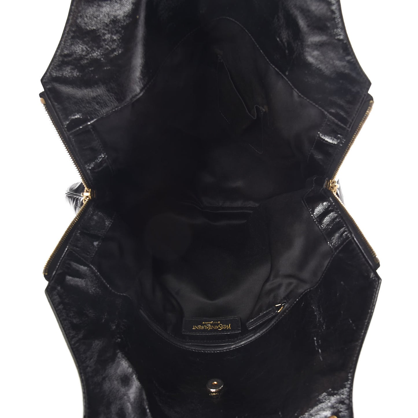 Patent Tribute Tote Black
