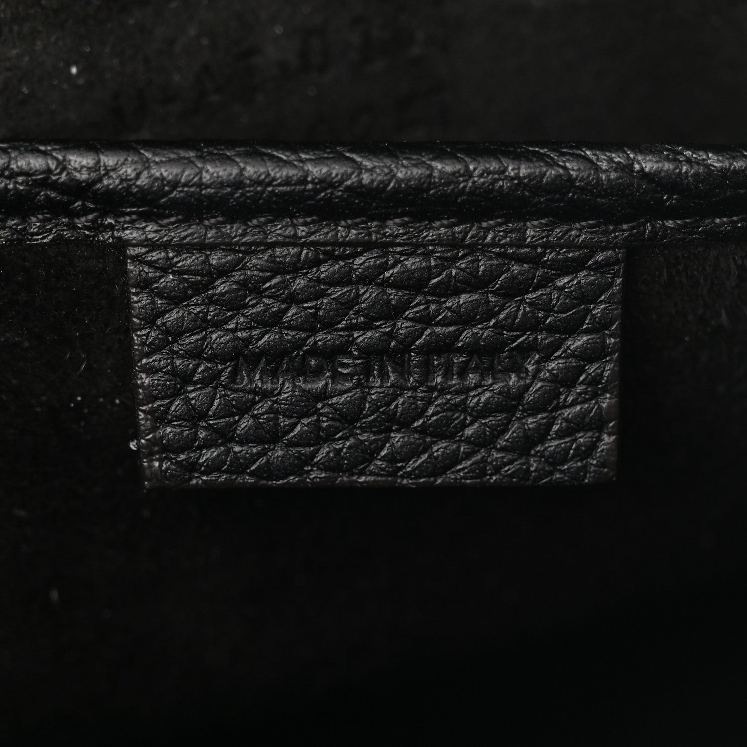 Celine Drummed Calfskin Nano Luggage Black 7 of 11