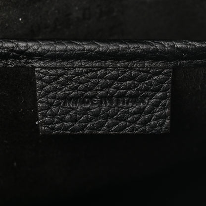Celine Drummed Calfskin Nano Luggage Black 7 of 11