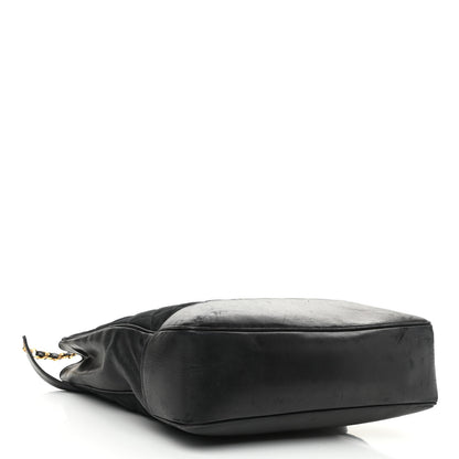Chanel Satin Lambskin Quilted Shopping Tote Black 3 of 11