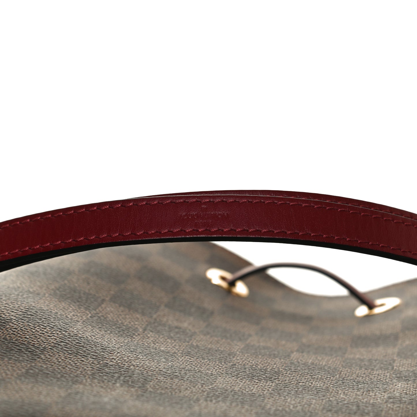 Damier Ebene Neonoe MM Cherry Berry
