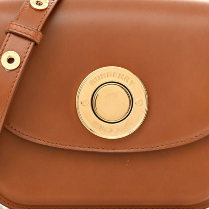 Burberry Calfskin Small Elizabeth Bag Brown 6 of 9