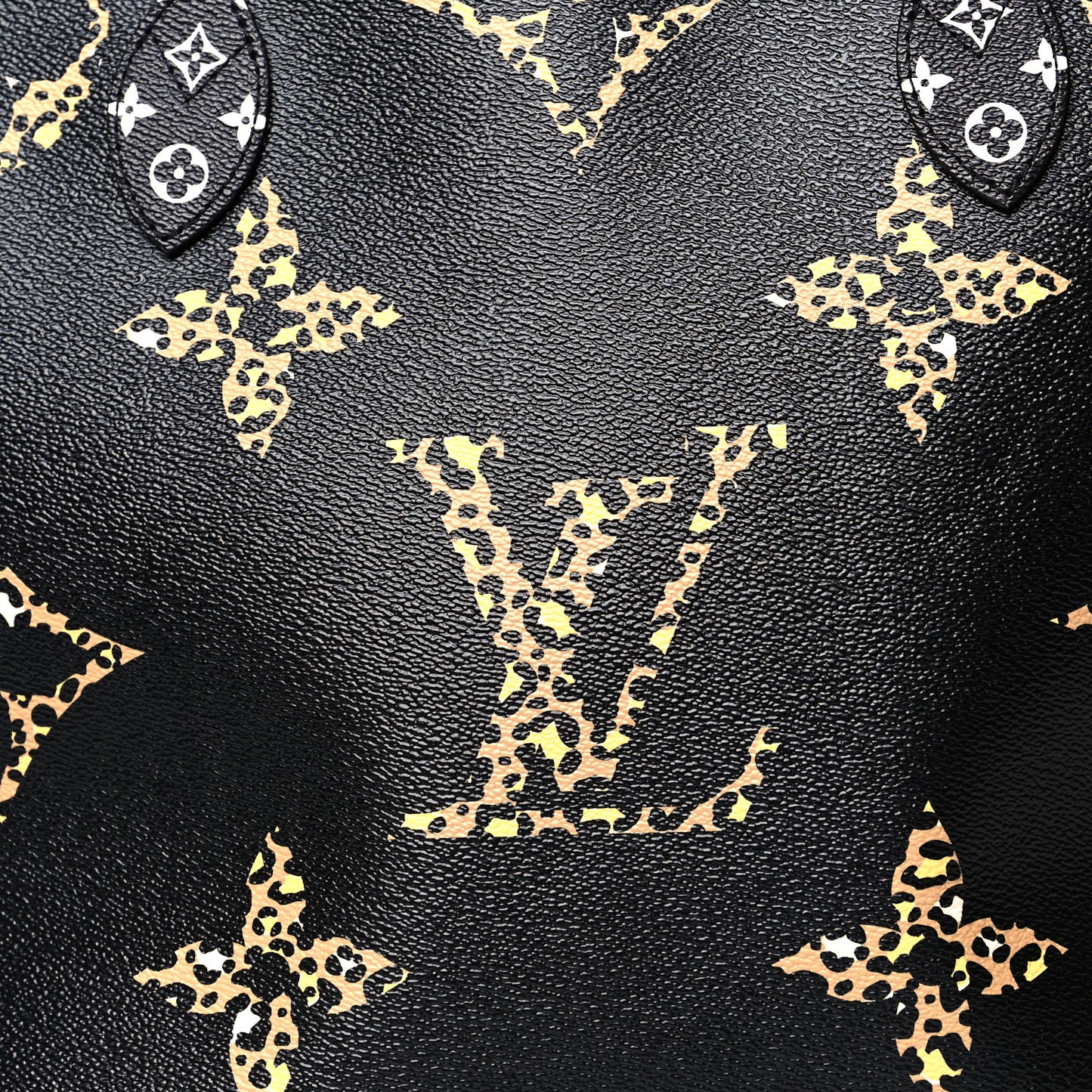 Monogram Giant Jungle Neverfull MM Black