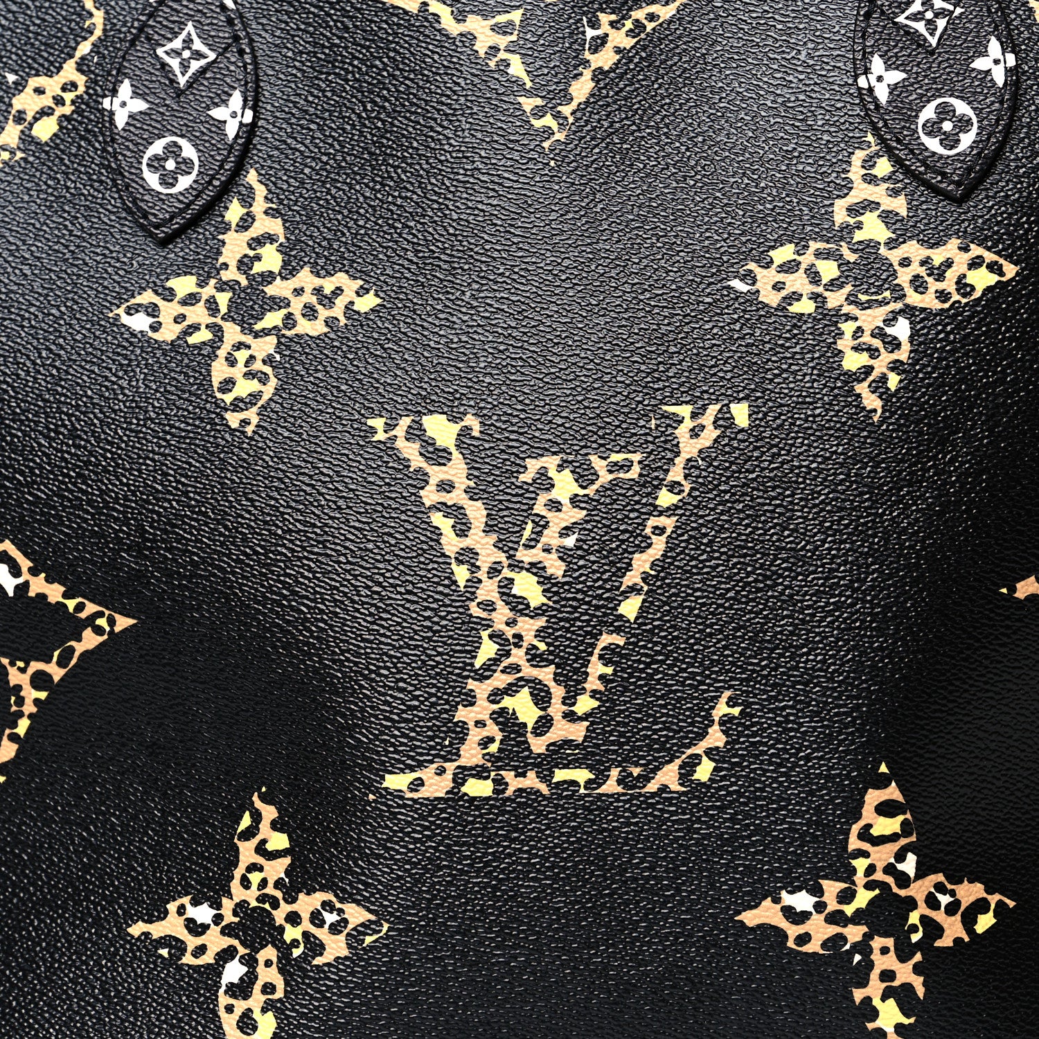 Louis Vuitton Monogram Giant Jungle Neverfull MM Black 8 of 10