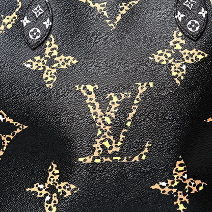 Louis Vuitton Monogram Giant Jungle Neverfull MM Black 8 of 10