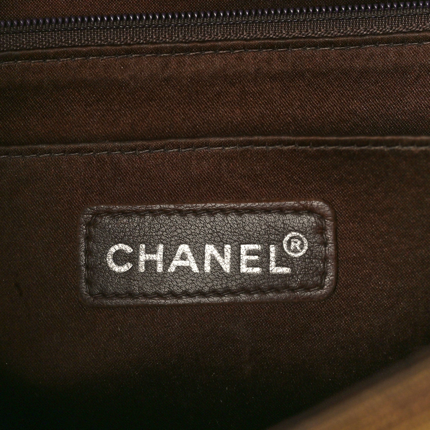 Nylon Medium Travel Flap Brown