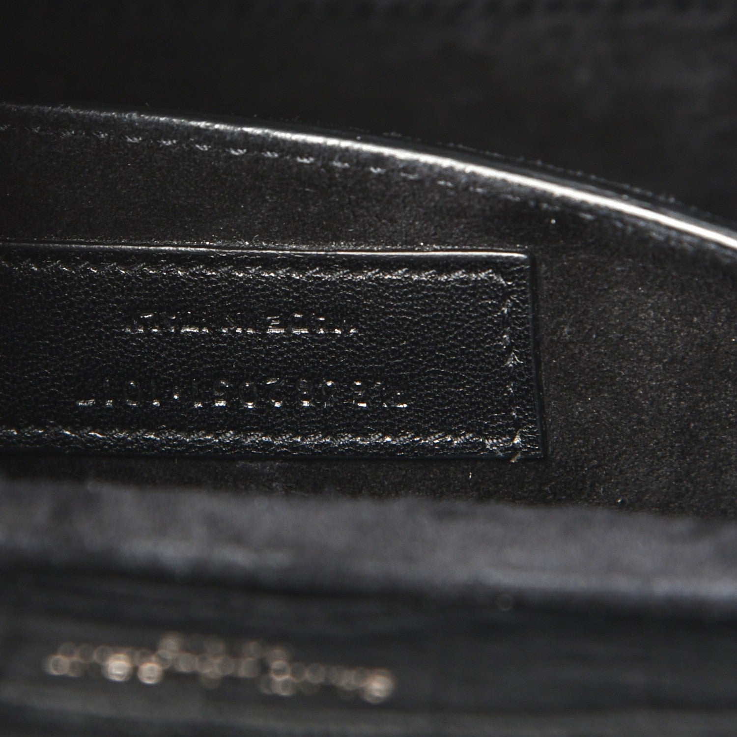 Saint Laurent Calfskin Crocodile Embossed Medium Bellechasse Satchel Matte Black 8 of 9