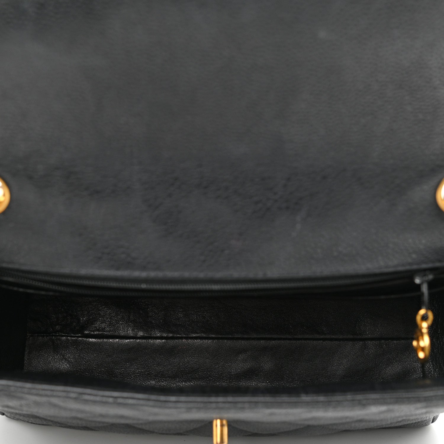 Chanel Caviar Quilted Medium Single Flap Black 5 of 13