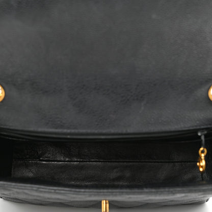 Chanel Caviar Quilted Medium Single Flap Black 5 of 13