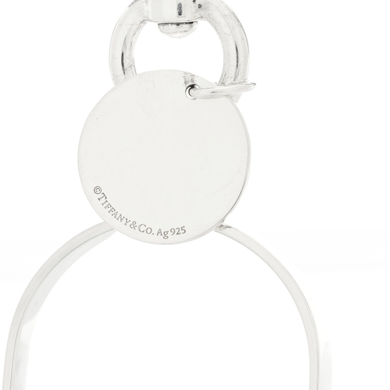 Fendi X TIFFANY Sterling Silver Enamel Pico Baguette Bag Charm Tiffany Blue 3 of 4