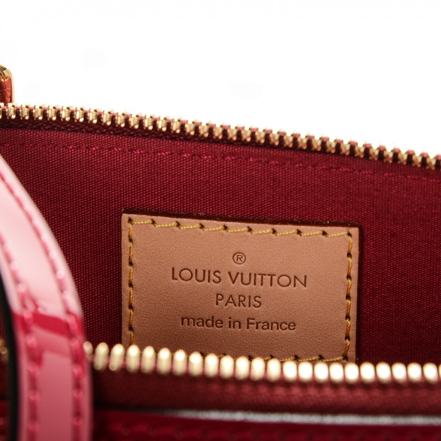 Louis Vuitton Vernis Alma BB Rose Indien 6 of 6