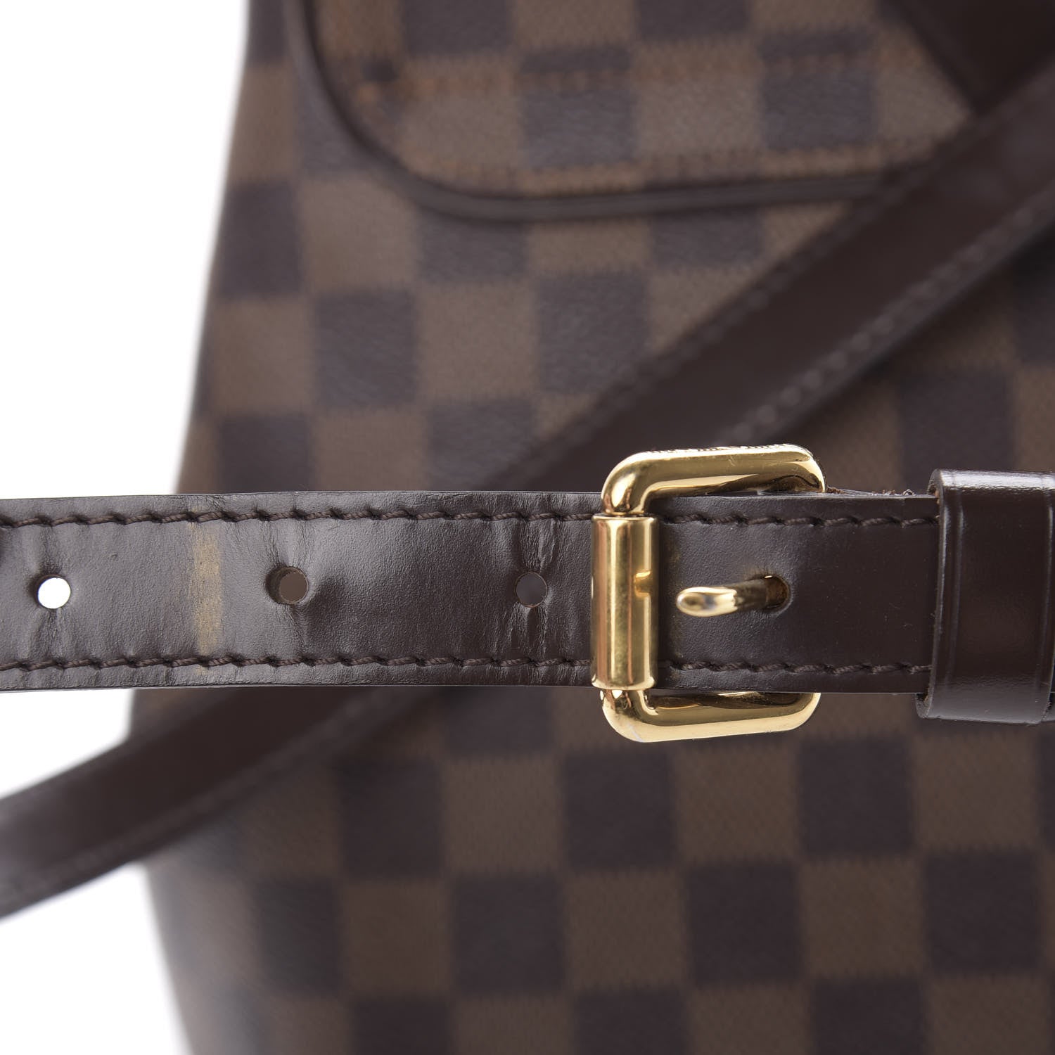 Louis Vuitton Damier Ebene Bergamo MM 15 of 19