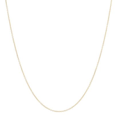 Tiffany 18K Yellow Gold Chain Necklace 16" 1 of 5