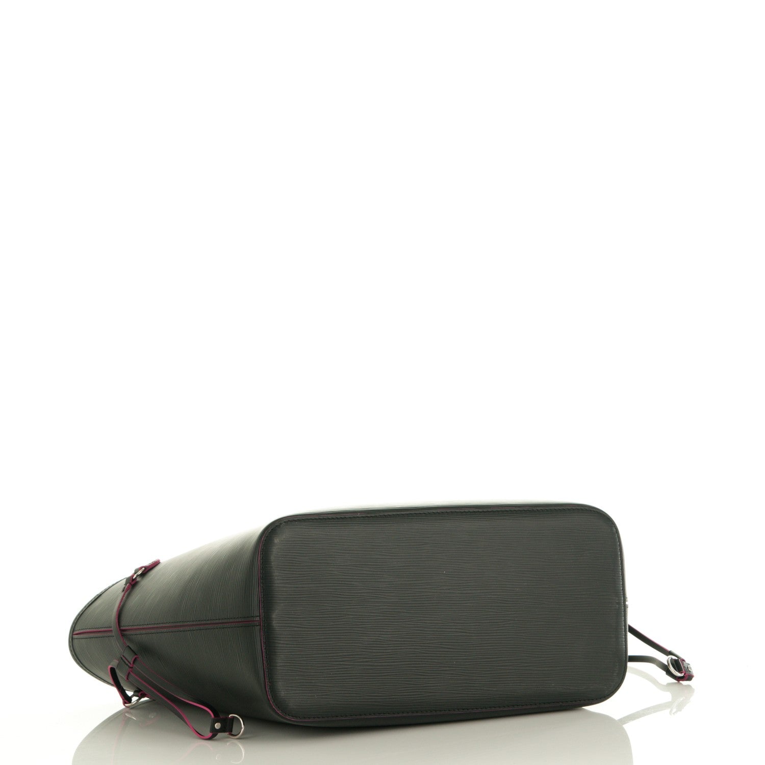 Louis Vuitton Epi Neverfull MM Black Hot Pink 4 of 9