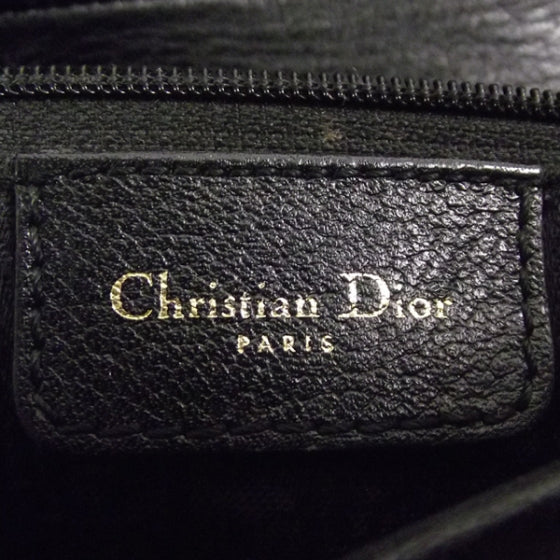 Leather Saddle Bag Black