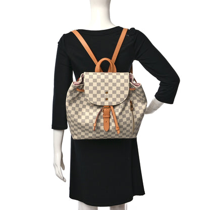 Louis Vuitton Damier Azur Sperone Backpack 2 of 8