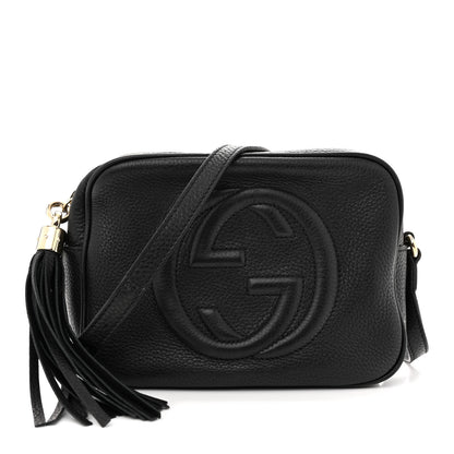 Gucci Pebbled Calfskin Small Soho Disco Bag Black 1 of 16